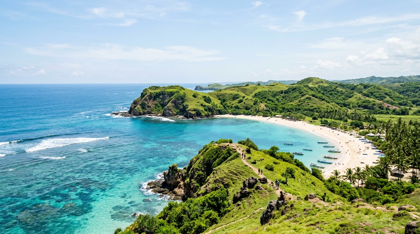 Pantai Kuta Mandalika & Bukit Merese