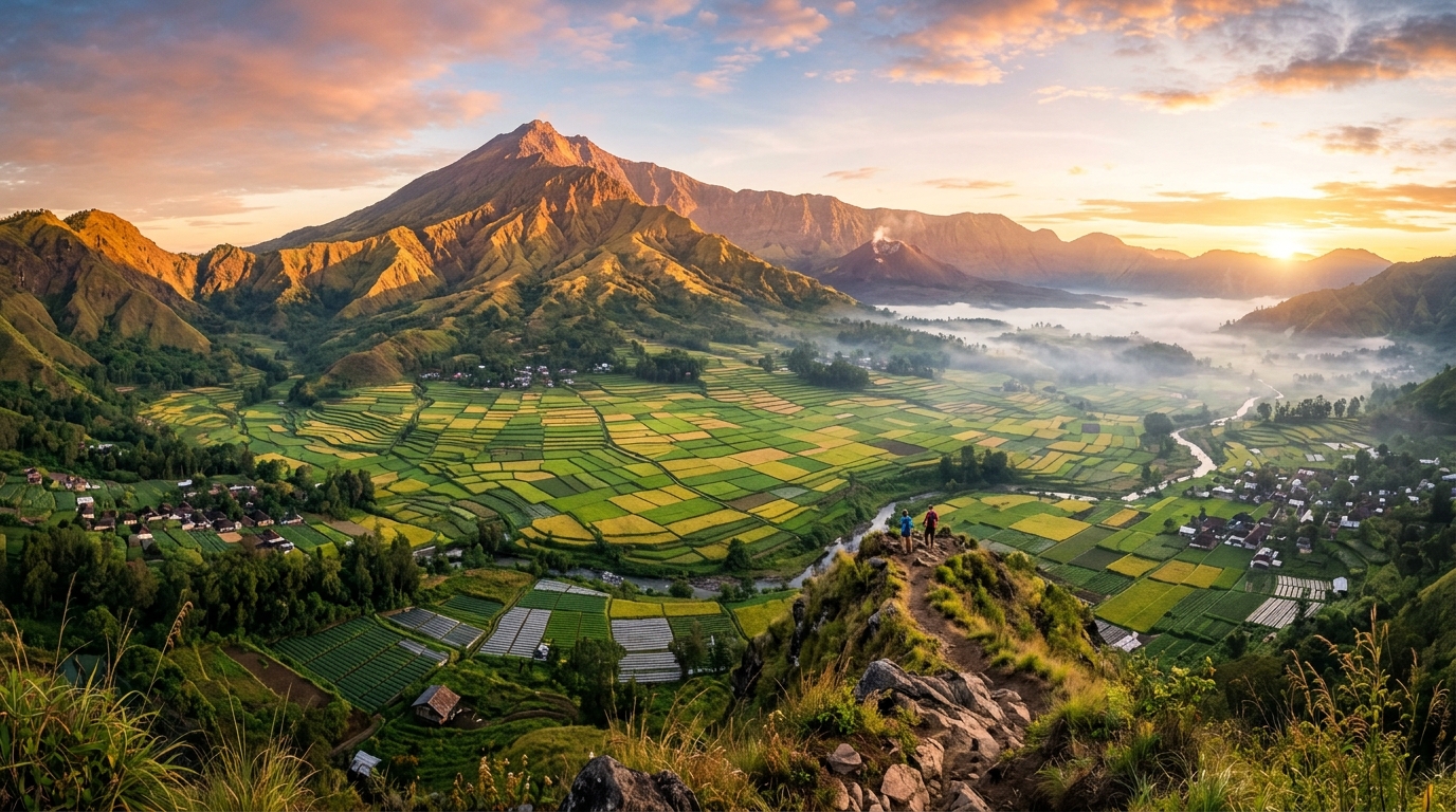 Paket Pesona Alam Sembalun & Air Terjun Tiu Kelep 2H1M